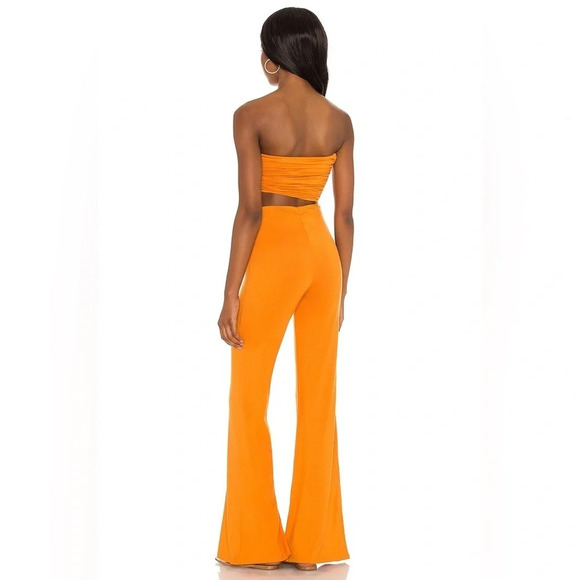 NWOT House of Harlow 1960 x Revolve Sosa Jumpsuit Orange XL - Picture 2 of 6